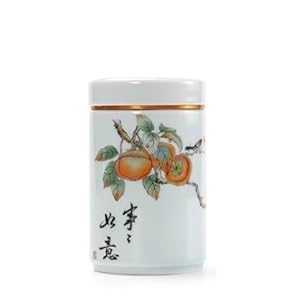   Tea-Storage-Jar-Tea-Caddy-Ceramic-Tea-Sealed-Caddy-Ceramic-Coffee-Tea-Canister-Vintage-Chinese-Style-Tea-Jar-Food-Storage-Containers