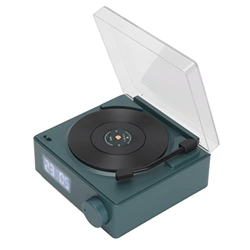 Hoopoocolor Haut Parleur de Réveil Bluetooth, Bras OScillant de Phonographe, Son Stéréo à 360 Degrés, Disque en Vinyle Qui Tourne, Haut Parleur de Réveil BT 5.0 pour Chambre à Coucher(Vert foncé) - Les Beatles, Paul McCartney, John Lennon, RIngo Starr, George Harrison Hoopoocolor Haut Parleur de Réveil Bluetooth, Bras OScillant de Phonographe, Son Stéréo à 360 Degrés, Disque en Vinyle Qui Tourne, Haut Parleur de Réveil BT 5.0 pour Chambre à Coucher(Vert foncé)