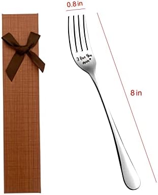 I Love You More Love Stainless Steel Fork Gift