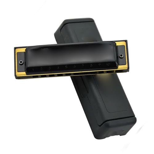 Harmonica Professionnel 10 Trous, Harpe Diatonique Standard A, C, D, E, F, G harmonica Débutants (Color : Key of E) - Les Beatles, Paul McCartney, John Lennon, RIngo Starr, George Harrison Harmonica Professionnel 10 Trous, Harpe Diatonique Standard A, C, D, E, F, G harmonica Débutants (Color : Key of E)