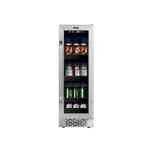  Whynter-BBR-638SB-Built-in-Under-Counter-12-inch-Beverage-Refrigerator-and-Cooler-Fridge-with-Glass-Door-20-Cubic-Feet-Stainless-75-Capacity-Can