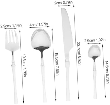 Elegant Stainless Steel Cutlery Set for Parties