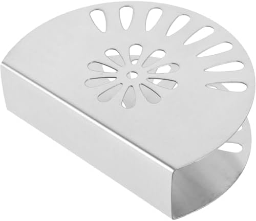 Creative Stainless Steel Napkin Holder Freestanding Tissue Dispenser Silver