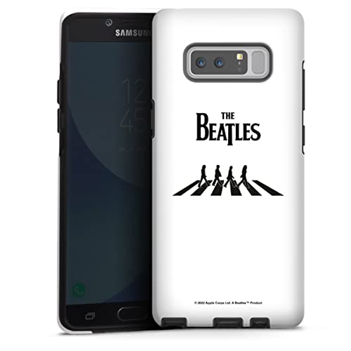 DeinDesign Coque Compatible avec Samsung Galaxy Note 8 Coque renforcée Coque Antichoc The Beatles Abbey Road Musique - Les Beatles, Paul McCartney, John Lennon, RIngo Starr, George Harrison DeinDesign Coque Compatible avec Samsung Galaxy Note 8 Coque renforcée Coque Antichoc The Beatles Abbey Road Musique