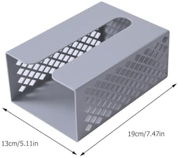 Hemoton Wall-Mounted Tissue Holder No Punch Dispenser for Bathroom Beyond