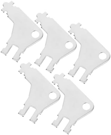 SAFIGLE 5-Piece Toilet Tissue Dispenser Key Set