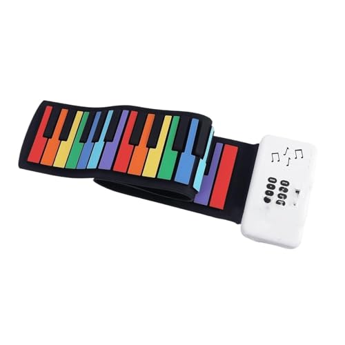 clavier électronique piano Piano À Roulettes Coloré À 49 Touches Piano Pliable Arc-en-ciel Piano À Roulettes Portable Clavier Électronique D’entrée De Gamme - Les Beatles, Paul McCartney, John Lennon, RIngo Starr, George Harrison clavier électronique piano Piano À Roulettes Coloré À 49 Touches Piano Pliable Arc-en-ciel Piano À Roulettes Portable Clavier Électronique D'entrée De Gamme