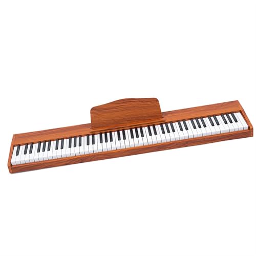Piano Électrique 88 Touches Piano Électronique Multifonction Professionnel Piano Électronique À Marteau Lourd Marron - Les Beatles, Paul McCartney, John Lennon, RIngo Starr, George Harrison Piano Électrique 88 Touches Piano Électronique Multifonction Professionnel Piano Électronique À Marteau Lourd Marron
