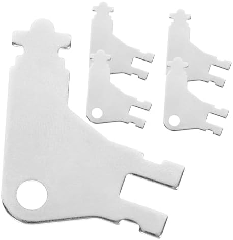 5-Piece Universal Toilet Paper Dispenser Key Set