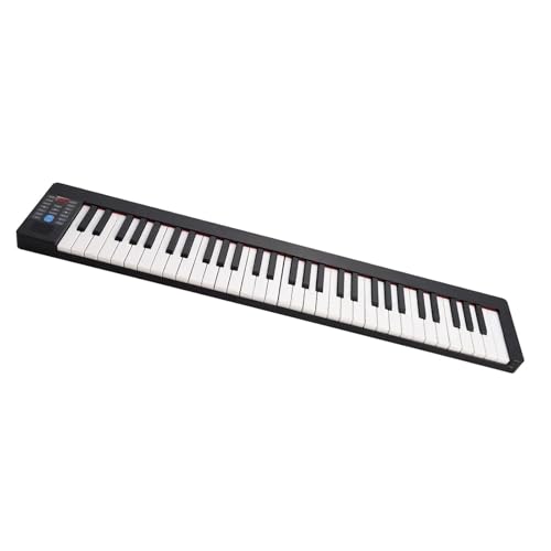 Débutants Clavier Électronique Piano Électronique Pliable À 61 Touches Clavier D’orgue Électronique Sensible Numérique Avec Connectivité D’écran LCD(US) - Les Beatles, Paul McCartney, John Lennon, RIngo Starr, George Harrison Débutants Clavier Électronique Piano Électronique Pliable À 61 Touches Clavier D'orgue Électronique Sensible Numérique Avec Connectivité D'écran LCD(US)
