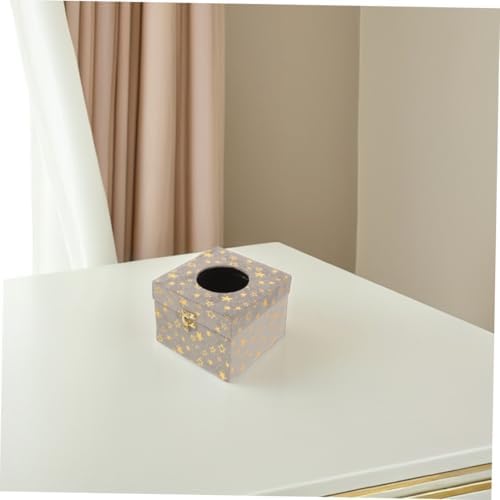 Stylish Vintage Wooden Tissue Box