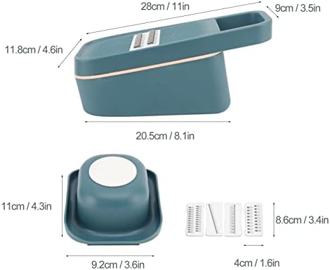 Professional Mandoline Slicer Multifunctional Vegetable Shredder with Hand Guard for Easy Cooking