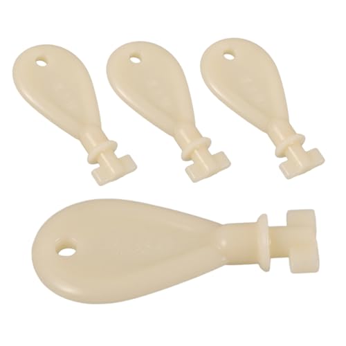 4pcs Paper Towel Dispenser Lock Replacement Key Ring for Tissue Box