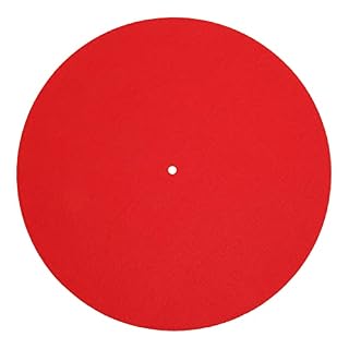 Plaque Tournante en Vinyle, Tapis de Plateau Tournant Doux pour Tous Les Lecteurs de Disques Vinyle LP, Améliore la qualité du Son, Empêche l’électricité Statique, Réduit Les - Les Beatles, Paul McCartney, John Lennon, RIngo Starr, George Harrison