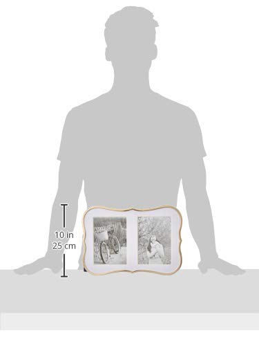 Kate-Spade-New-York-Gold-Crown-Point-Double-5-X-7-Frame-255-LB Kate Spade New York Gold Crown Point Double 5 X 7 Frame 255 LB