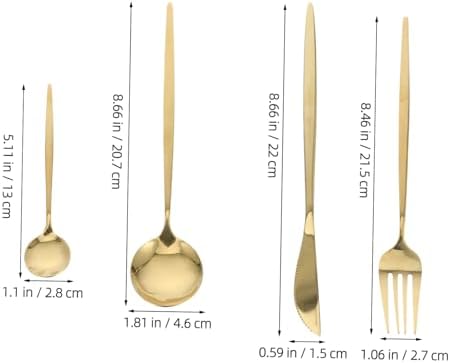 Luxury Gold Plated Dinnerware Set