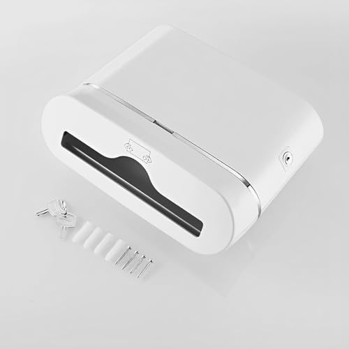 Time-Saving Wall-Mounted Dispenser with Smooth Exit and Lock