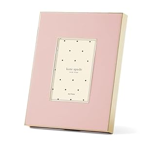 Kate Spade new york Make It Pop 4X6 Frame, Pink Kate Spade new york Make It Pop 4X6 Frame Pink