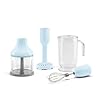   Smeg-HBAC11PB-Accessories-Hand-Blender-Set-of-4-Pastel-Blue