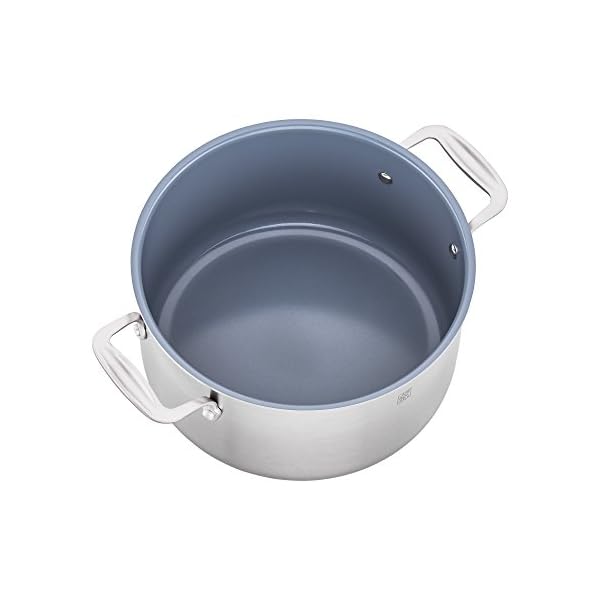 Zwilling spirit ceramic nonstick dutch oven 6 qt stainless steel  urban country home decor