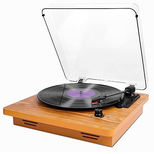 VIFLYKOO Platine Vinyle, Tourne Disque Vinyle avec 2 Haut-Parleurs Stéréo, Tourne Disque Rétro Supporte Le sans Fil 3 Vitesses 33/45/78 u/Min, Prise Casque/Aux-Entrée/RCA-Sortie - Les Beatles, Paul McCartney, John Lennon, RIngo Starr, George Harrison VIFLYKOO Platine Vinyle, Tourne Disque Vinyle avec 2 Haut-Parleurs Stéréo, Tourne Disque Rétro Supporte Le sans Fil 3 Vitesses 33/45/78 u/Min, Prise Casque/Aux-Entrée/RCA-Sortie