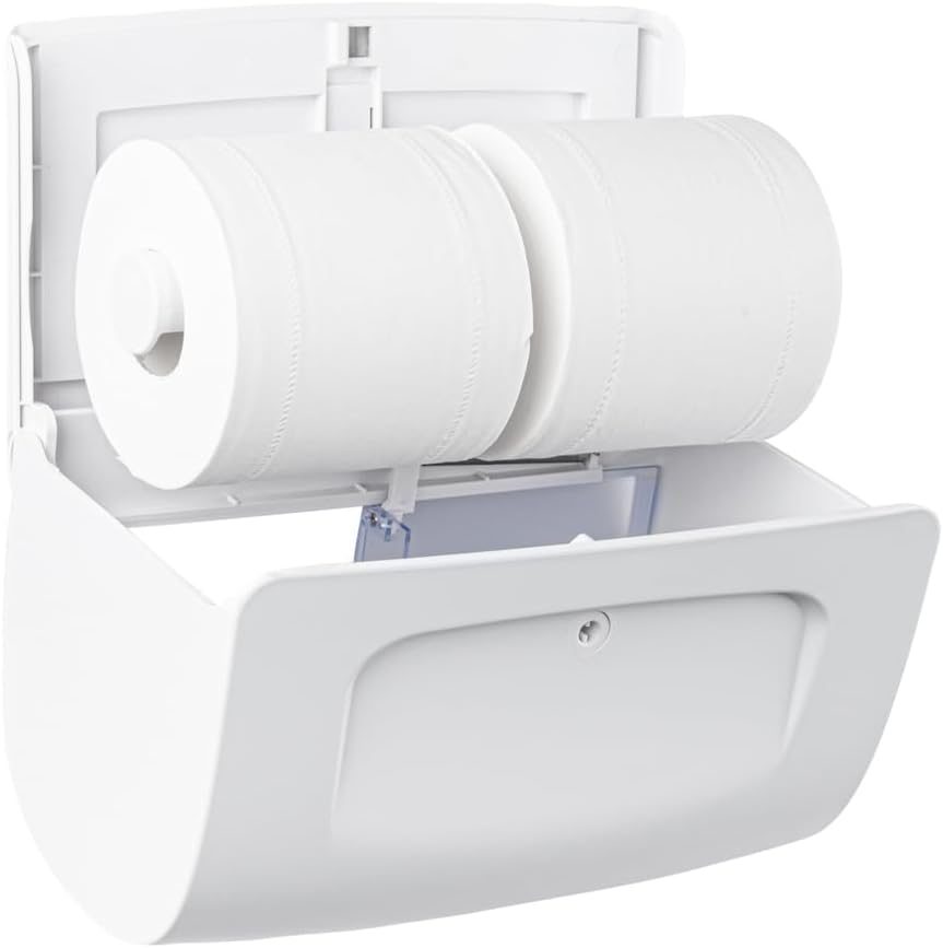 Restaurantware Clean Tek Professional 104x63x63 Commercial Toilet Paper Dispenser