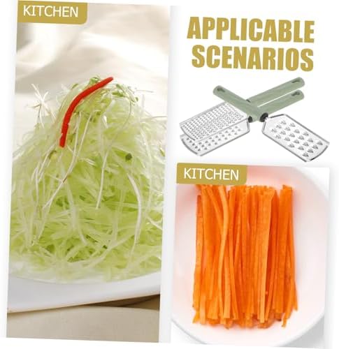 ABOOFAN 3-Pack Cheese Grater for Kitchen obedient mess-free grating
