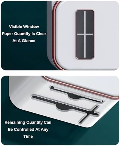 Space-Saving Wall-Mounted Toilet Paper Dispenser