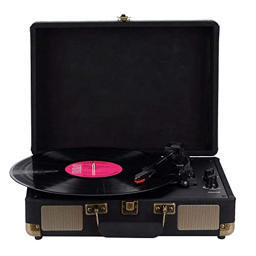 YTGDBDG Tourne-Disque rétro, Platine Vinyle à Dents avec Haut-parleurs stéréo intégrés, disques vinyles Portables rétro Vintage P - Les Beatles, Paul McCartney, John Lennon, RIngo Starr, George Harrison YTGDBDG Tourne-Disque rétro, Platine Vinyle à Dents avec Haut-parleurs stéréo intégrés, disques vinyles Portables rétro Vintage P