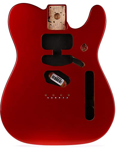 Fender® »DELUXE SERIES TELECASTER® ALDER BODY – SSH ROUTING« Corps pour Guitare Électrique – Aulne – Couleur: Candy Apple Red - Les Beatles, Paul McCartney, John Lennon, RIngo Starr, George Harrison Fender® »DELUXE SERIES TELECASTER® ALDER BODY - SSH ROUTING« Corps pour Guitare Électrique - Aulne - Couleur: Candy Apple Red