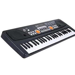 Instrument De Piano De Musique Électronique 16 Tons 8 Rythmes 6 Démos 49 Touches USB Piano Électrique Et Microphone Musique Numérique Clavier Électronique Chansons Cadeaux Musicaux - Les Beatles, Paul McCartney, John Lennon, RIngo Starr, George Harrison
