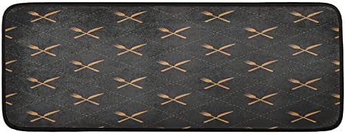 Tropical Life Gold Knife and Fork Non-Slip Mat