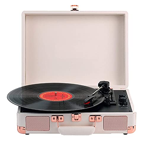 Tourne-Disque Bluetooth à 3 Vitesses, Haut-parleurs stéréo intégrés, entrée auxiliaire/USB, Prise Casque et Sortie, Valise Portable pour la Famille ou Les Amis (G) - Les Beatles, Paul McCartney, John Lennon, RIngo Starr, George Harrison Tourne-Disque Bluetooth à 3 Vitesses, Haut-parleurs stéréo intégrés, entrée auxiliaire/USB, Prise Casque et Sortie, Valise Portable pour la Famille ou Les Amis (G)