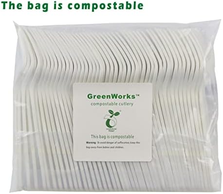 Eco-Friendly 1000-Count Compostable Forks for Your Eco-Builder Needs