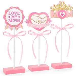 3 PCS Mother’s Day Table Deco...