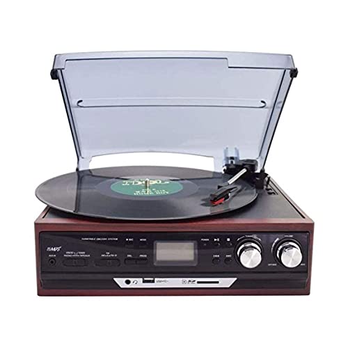 Tourne-Disque rétro, Gramophone, Platine Tourne-Disque Bluetooth/FM Lecteur Vintage Tourne-Disque Classique Noir Style Vintage (Rouge) - Les Beatles, Paul McCartney, John Lennon, RIngo Starr, George Harrison Tourne-Disque rétro, Gramophone, Platine Tourne-Disque Bluetooth/FM Lecteur Vintage Tourne-Disque Classique Noir Style Vintage (Rouge)