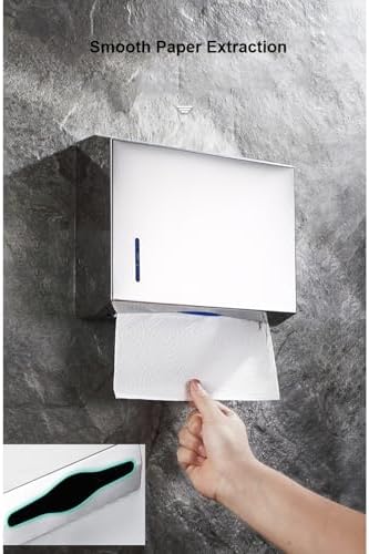 FETGKNBM2Commercial Stainless Steel Paper Towel Dispenser Wall Mount