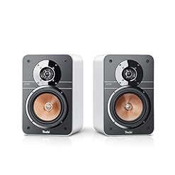 Teufel Ultima 20 Paire d’Enceintes Bibliothèques Hi-FI, Système à Deux Voies, Tweeters avec Phase-Plug, Bass-Reflex (Blanc) - Les Beatles, Paul McCartney, John Lennon, RIngo Starr, George Harrison
