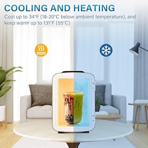 Healsmart4l6canminiportablecoolerwarmerrefrigerator100freonfreeecofriendlycompactfridgeforskincareofficeblack Urban Country Home Decor Healsmart 4l6 can mini portable cooler warmer refrigerator 100 freon free eco friendly compact fridge for skincare office black urban country home decor