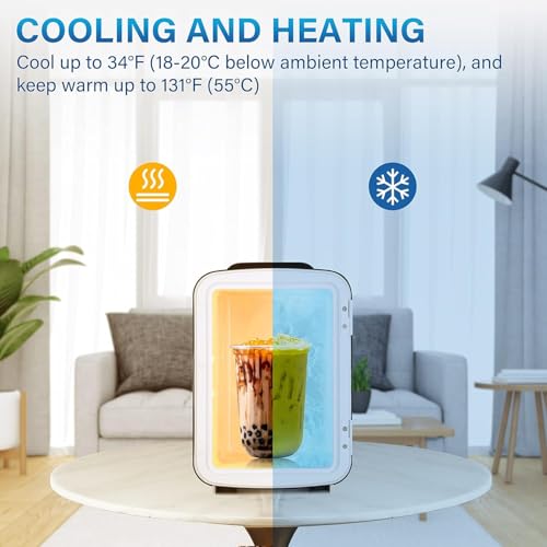 Healsmart4l6canminiportablecoolerwarmerrefrigerator100freonfreeecofriendlycompactfridgeforskincareofficeblack Urban Country Home Decor Healsmart 4l6 can mini portable cooler warmer refrigerator 100 freon free eco friendly compact fridge for skincare office black urban country home decor