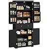   YITAHOME-Pantry-Cabinet-72-Tall-Kitchen-Pantry-Cabinet-with-Drawer--Adjustable-Sliding-Shelve-Freestanding-Tall-Cupboard-Storage-Cabinet-Wooden-Food-Pantry-Cabinet-for-Kitchen-Dining-Room-Black