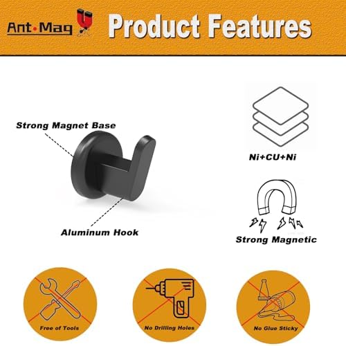 Safe Strong Magnetic Hooks for Ending