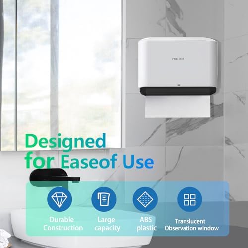 Compact Multi-fold Wall-Mounted Clinical Hand Towel Dispenser