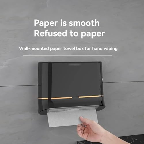 Space-Saving Wall-Mounted Towel Dispenser