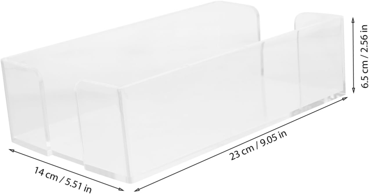 LIFKOME Vertical Tissue Holder Upright Napkin Organizer