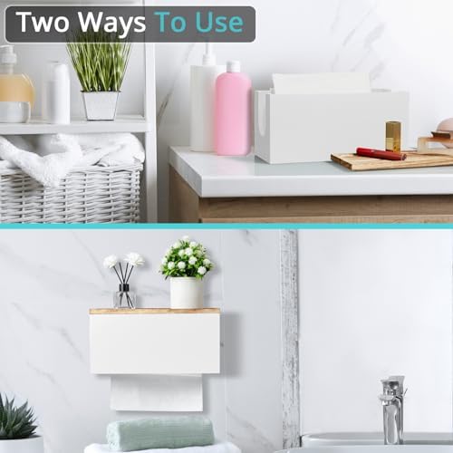 Weight-Strong Durable Bathroom Paper Towel Holder Bath Organizer