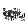POLYWOOD Lakeside Dining Set Black