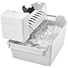 Original W11517113 ECKMFEZ2 EZ Ice Maker Kit 5 and 8 pin Connector Wires Included for Amana Kenmore Maytag and Whirlpool Refrigerators R600a Refrigerators Spark Proof