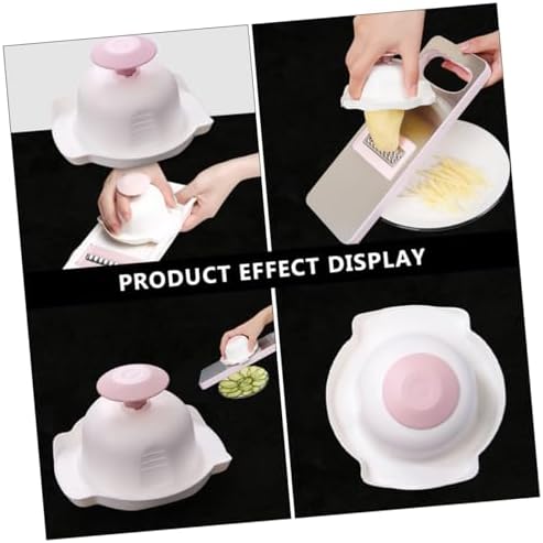 Luxshiny Ergonomic Mandoline Slicer Professional Kitchen Tool with Safety Guards