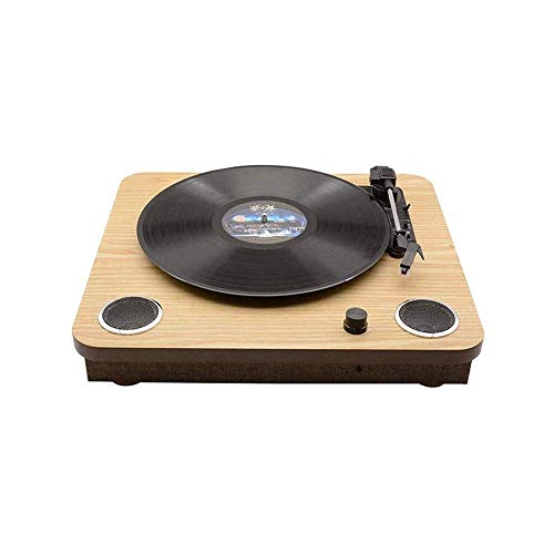 Gramophone, Platine Tourne-Disque, Haut-parleurs intégrés, Platine Vinyle à 3 Vitesses, Lecteur de Disque de Style Vintage, Connexion Bluetooth - Les Beatles, Paul McCartney, John Lennon, RIngo Starr, George Harrison Gramophone, Platine Tourne-Disque, Haut-parleurs intégrés, Platine Vinyle à 3 Vitesses, Lecteur de Disque de Style Vintage, Connexion Bluetooth